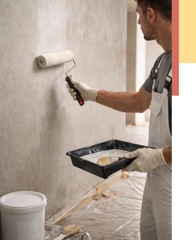 Грунтовка стен в Мелеузе от 2250 руб. м2 — быстро, недорого, с материалом | ОТДЕЛОЧНИК-Млз