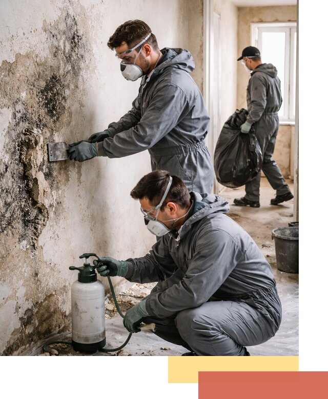 Удаление плесени со стен профессионально в Мелеузе