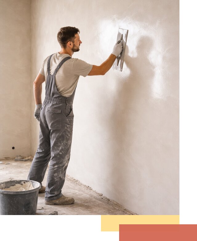 Глянцевание штукатурки стен в Мелеузе профессионально и быстро