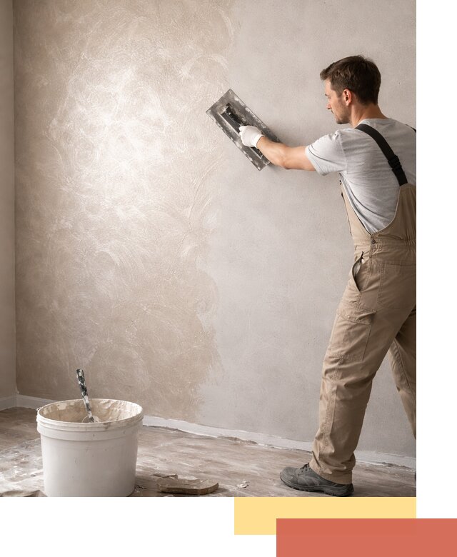 Декоративная штукатурка «Мокрый шелк» под ключ в Мелеузе