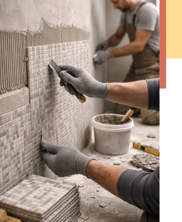 Облицовка стен мозаикой в Мелеузе от 3273 руб/м2 — укладка мозаики на стены | ОТДЕЛОЧНИК-Млз