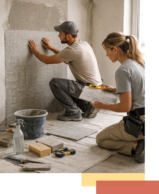 Облицовка стен мозаикой в Мелеузе качественно и быстро