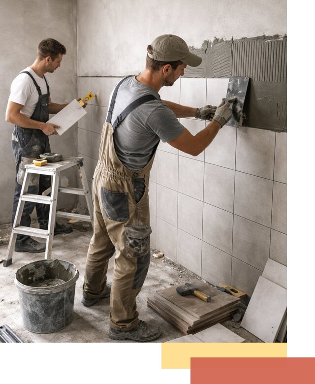 Укладка плитки на стены в Мелеузе профессионально и надежно