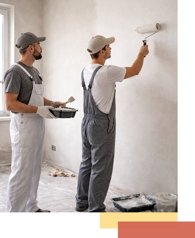 Покраска стен водоэмульсионной краской в Мелеузе