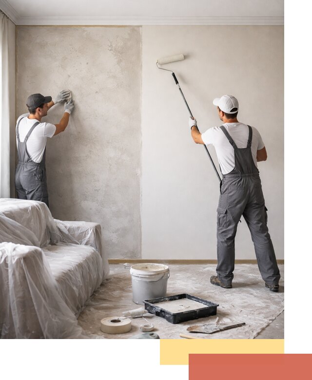 Покраска стен антивандальной краской в Мелеузе