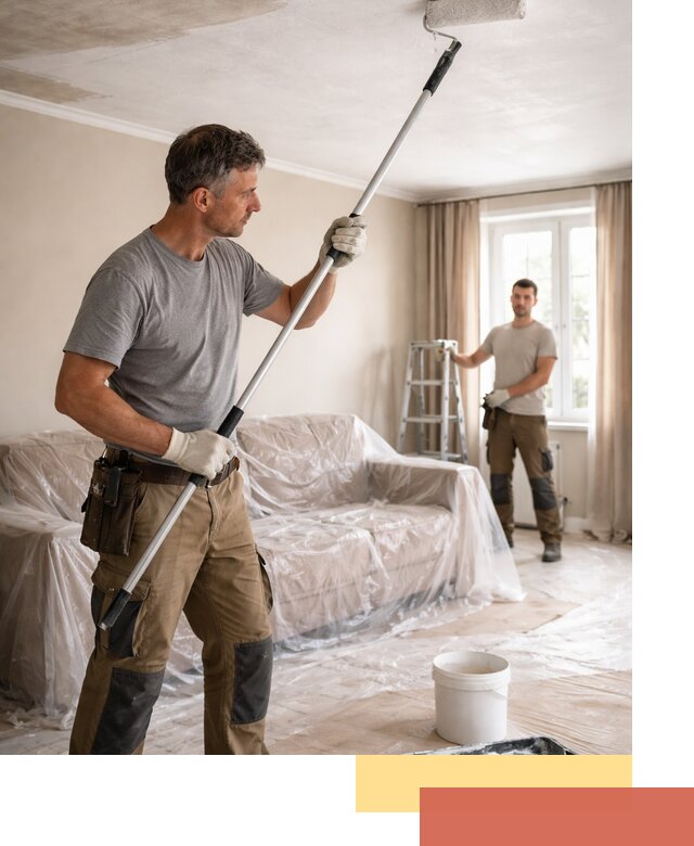 Грунтовка потолка в Мелеузе — подготовка под покраску и отделку