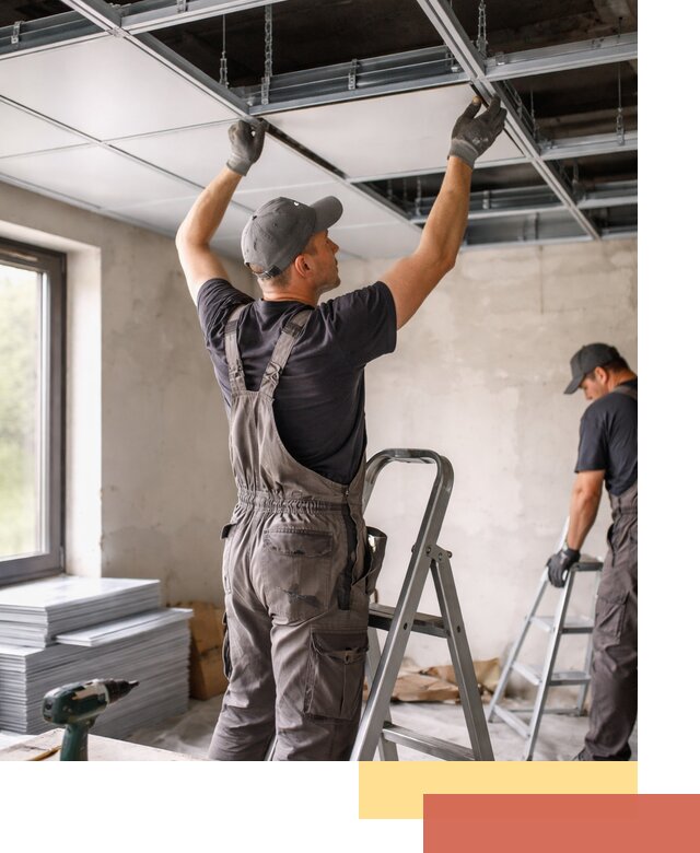 Монтаж кассетного потолка в Мелеузе качественно и быстро