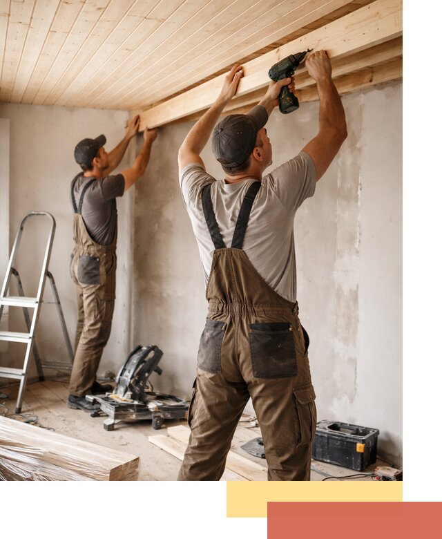 Монтаж потолка из вагонки в Мелеузе профессионально и аккуратно