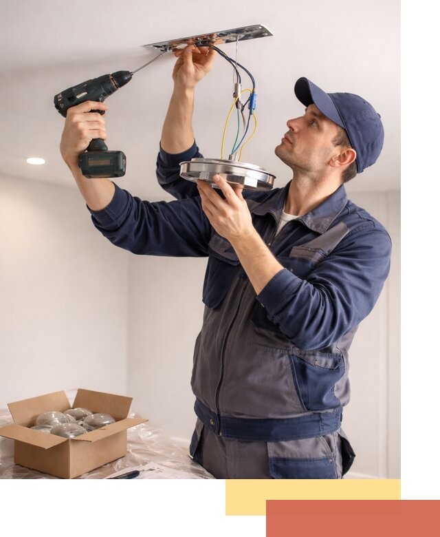 Установка люстры в натяжной потолок в Мелеузе