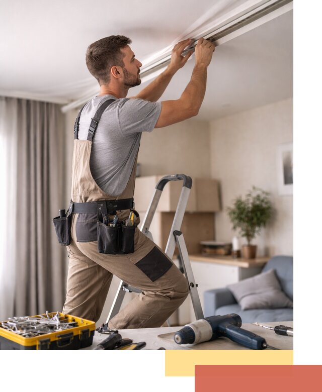 Ремонт натяжных потолков в Мелеузе — качественно и оперативно