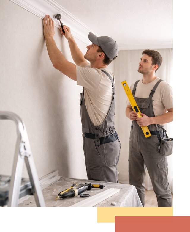 Монтаж потолочного плинтуса в Мелеузе качественно и быстро
