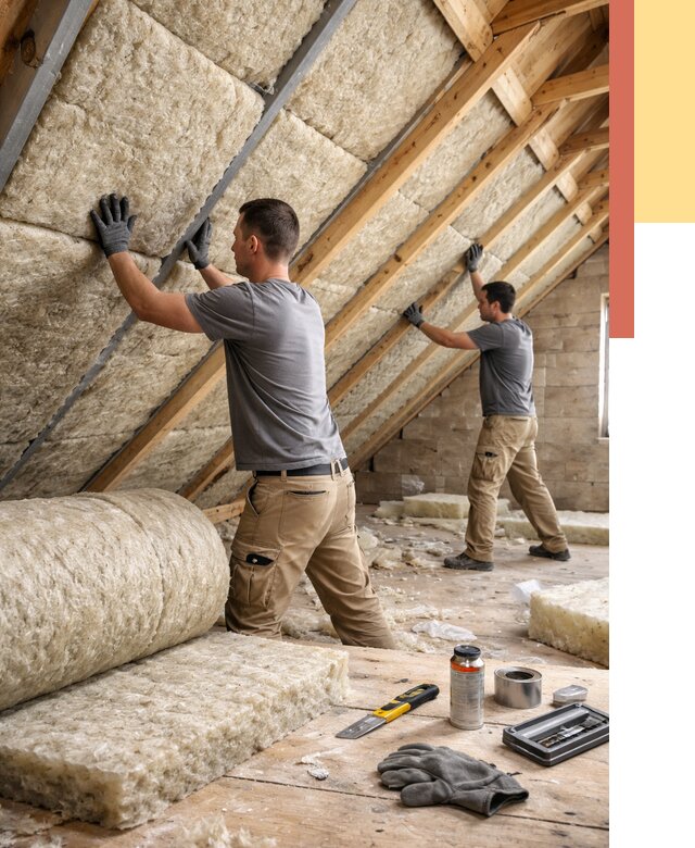 Утепление потолка минватой в Мелеузе от 1483 руб. — быстро и недорого | ОТДЕЛОЧНИК-Млз