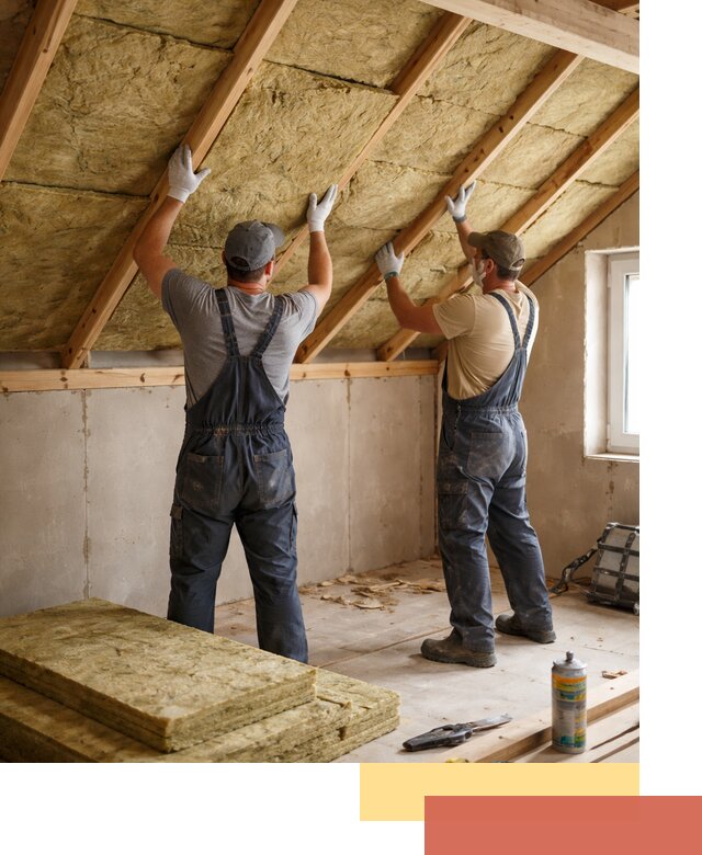 Утепление потолка минеральной ватой в Мелеузе